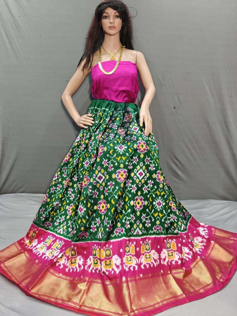 Silk Lehenga - PSSIL21-FSLGCSSDC-21