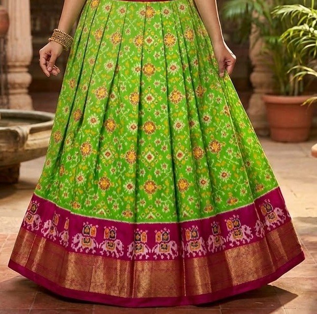 Silk Lehenga - PSSIL28-FSLGCSSDC-18