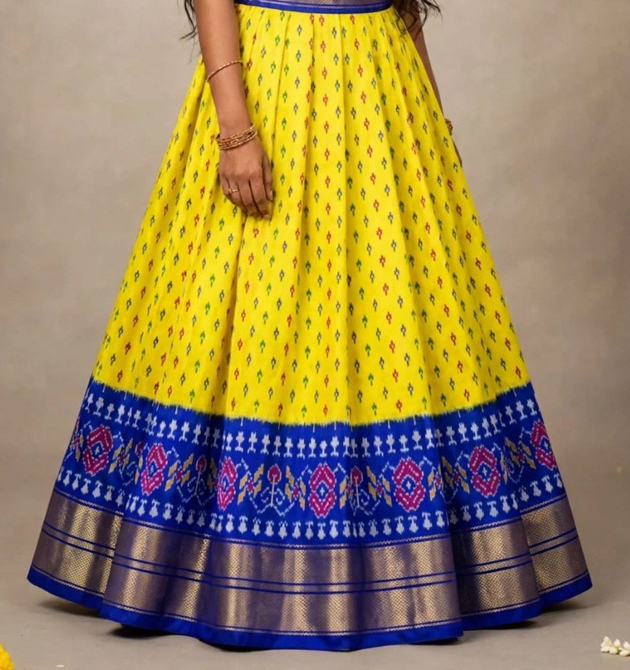 Silk Lehenga - PSSIS13-FSLGCSBCC-01