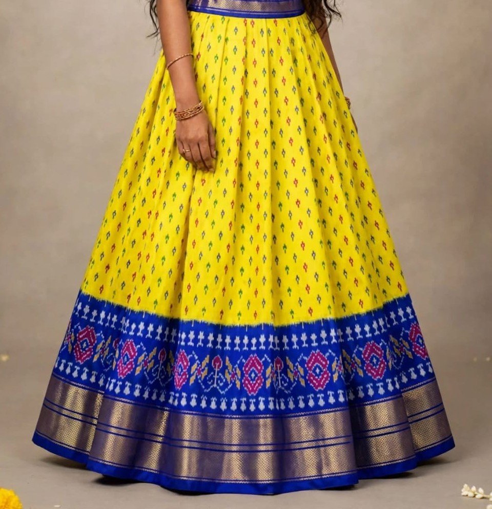 Silk Lehenga - PSSIS27-FSLGCSBCC-08