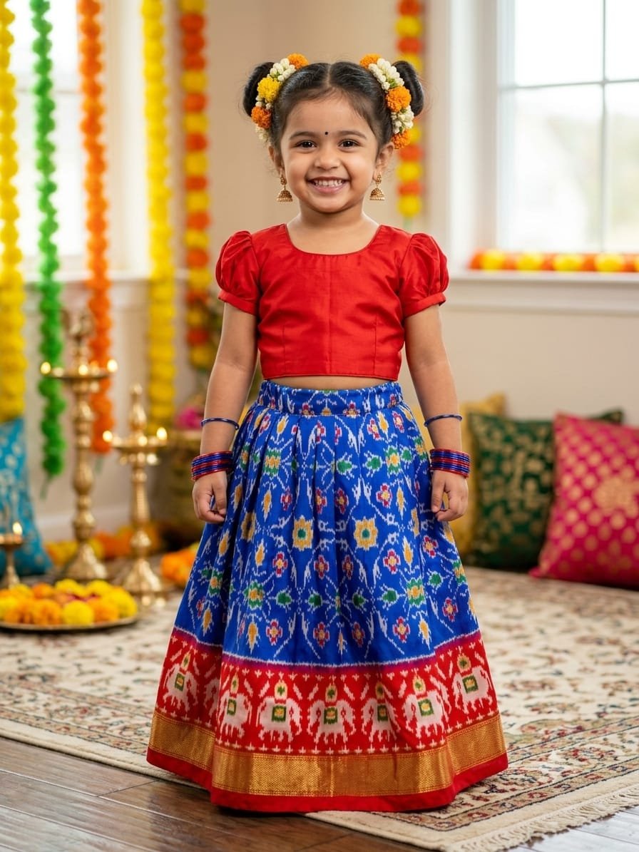 Silk Lehenga - PSSIS28-MSLGDEBDC-03