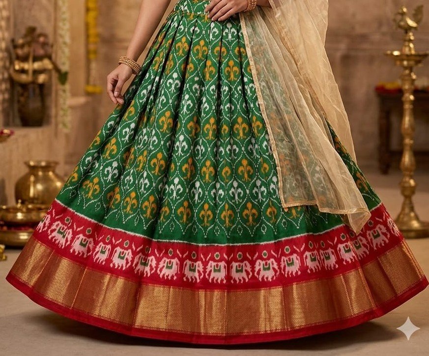 Silk Lehenga - PSSIY24-FSLGCSSCD-02