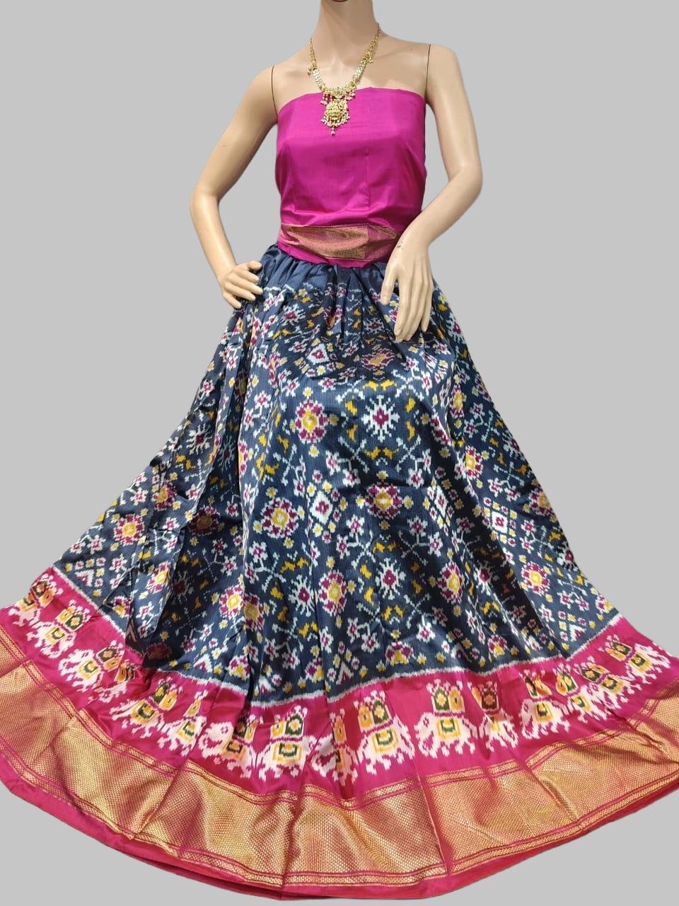 Silk Lehenga - PSSIY24-FSLGCSSCD-08