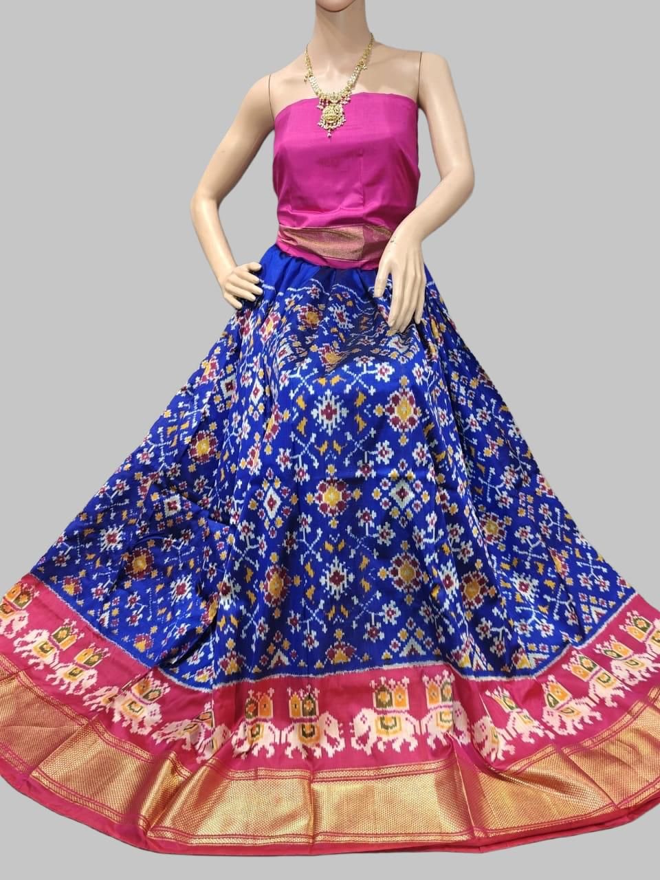 Silk Lehenga - PSSIY24-FSLGCSSCD-09